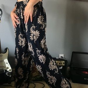 FUNKY FLORAL PANTS